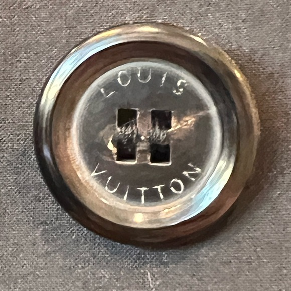 Classic Louis Vuitton Mackintosh Black Double-Breasted Women's Trench Coat - Picture 6 of 10